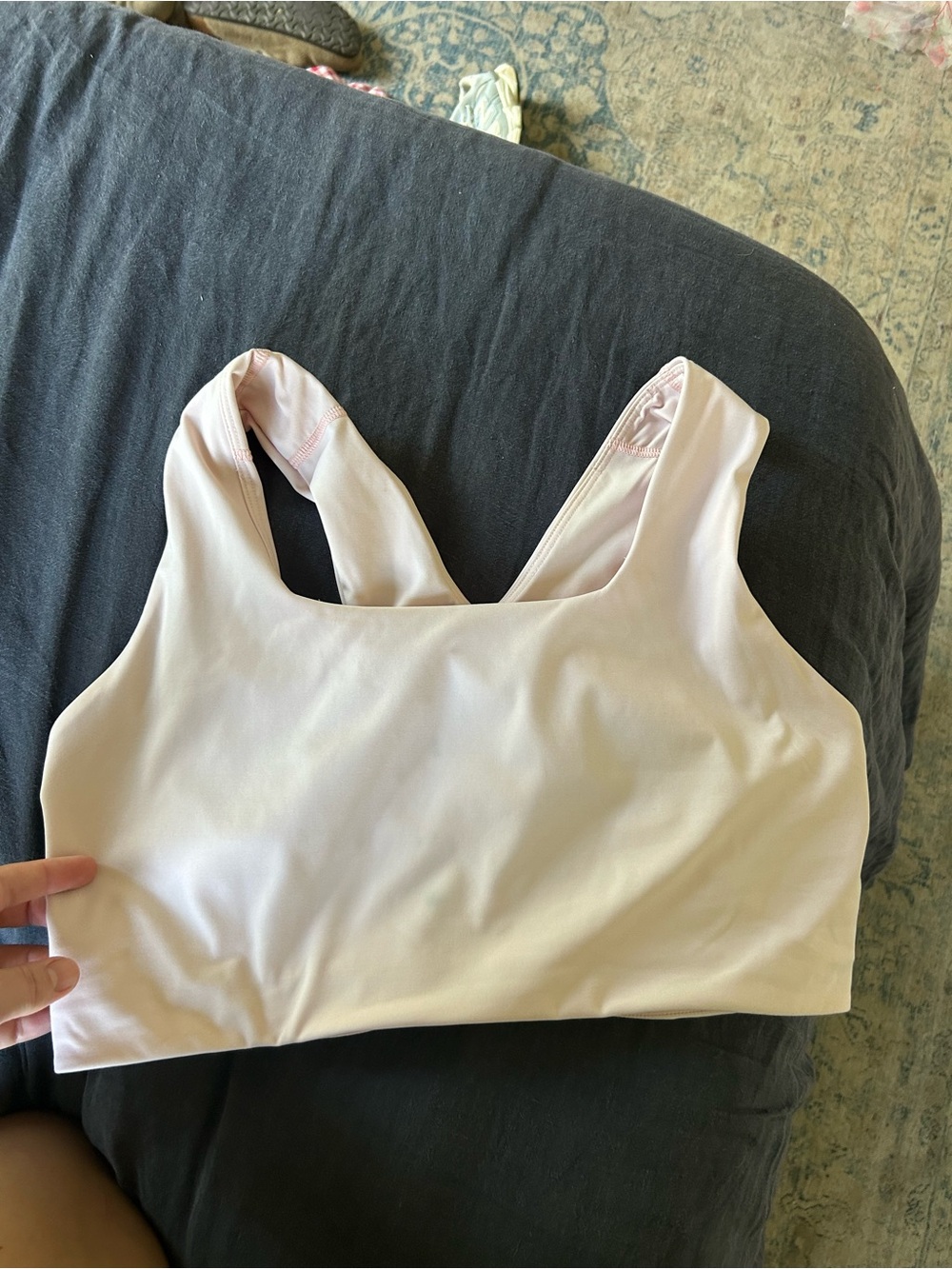 FP Movement by Free People Pale Pink Seamless Sports Bra